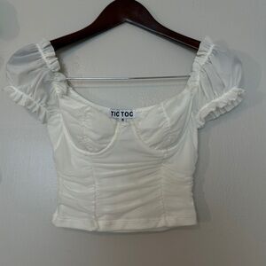 Corset crop top